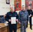 На Чукотке начальник регионального Управления Росгвардии поздравил сотрудников центра лицензионно-разрешительной работы и отделения государственного контроля с профессиональным праздником - Росгвардия