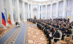 Президент России Владимир Путин встретился с выпускниками федеральной кадровой программы «Время героев»
